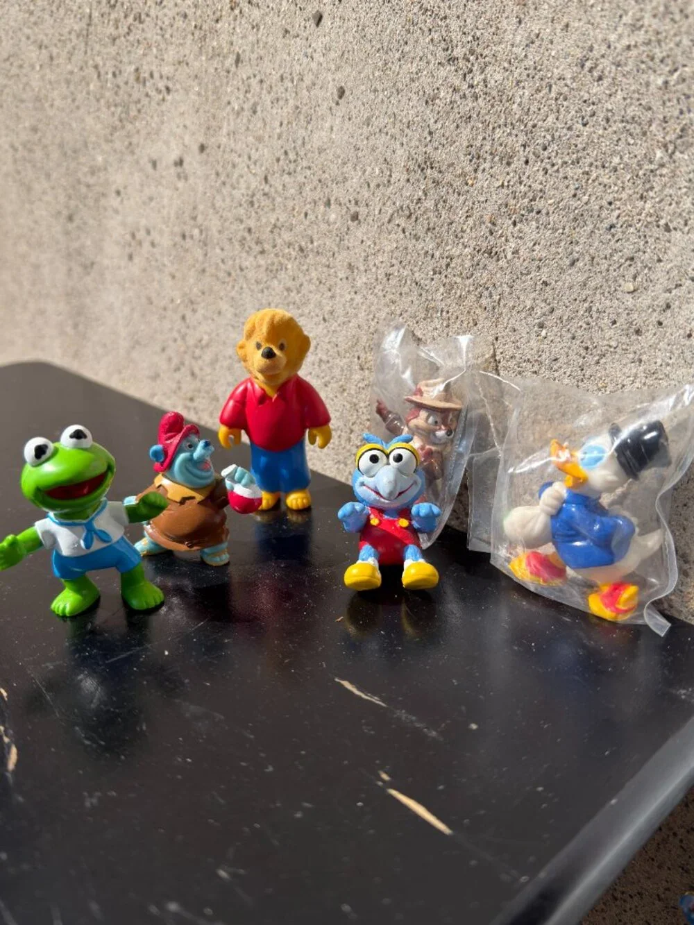 Vintage 80s 90s Toy Figures Muppet Babies Berenstain Bear Gummi Bears Scrooge +